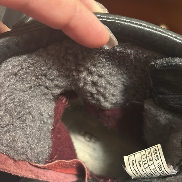 Ugg Australia Women Kesey Leather Waterproof Boots shoes sz 8. Preworn. - Picture 13 of 13